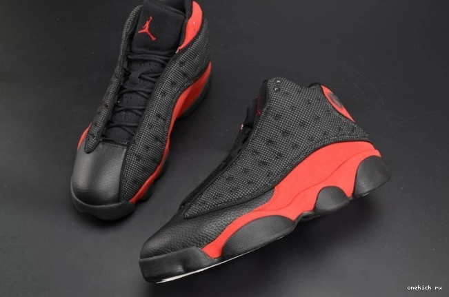Rep Onekick RetroBred 13 Jordan Air mens 414571-004 black  red 0809